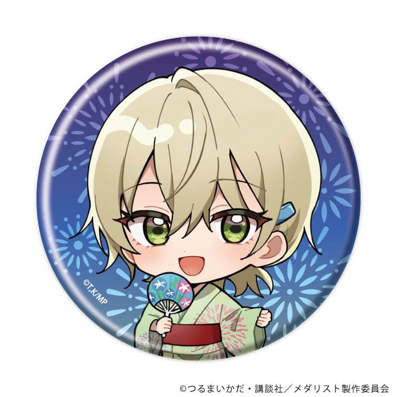 缶バッジ「TVアニメ『メダリスト』」10/夏祭りver. コンプリートセット(全10種)(ミニキャライラスト)