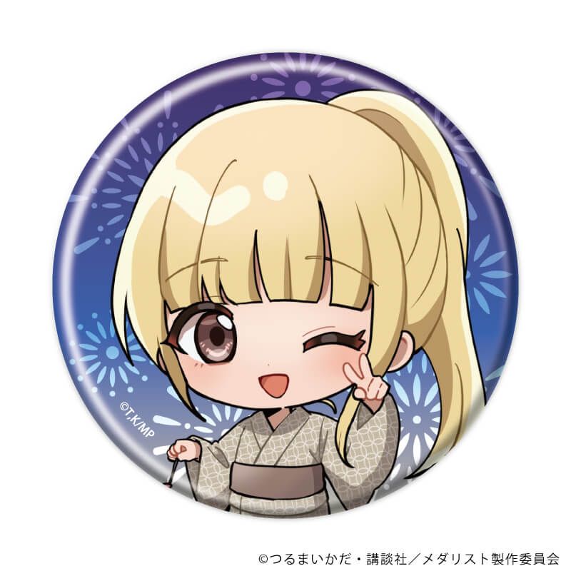 缶バッジ「TVアニメ『メダリスト』」10/夏祭りver. ブラインド(10種)(ミニキャライラスト)