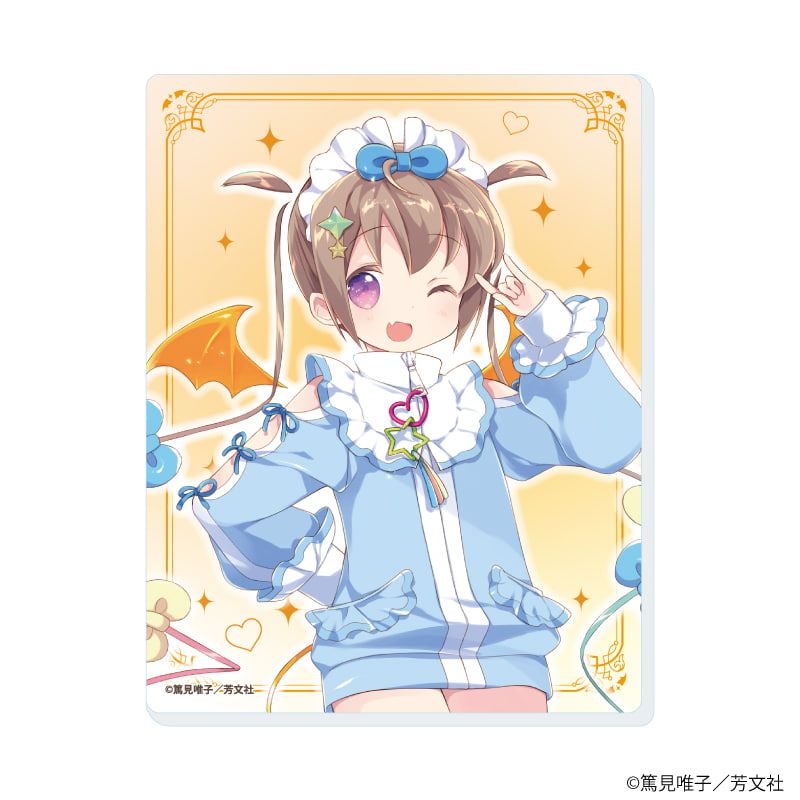 アクリルカード「スロウスタート」01/天使&悪魔ver. コンプリートセット(全6種)(描き下ろしイラスト)