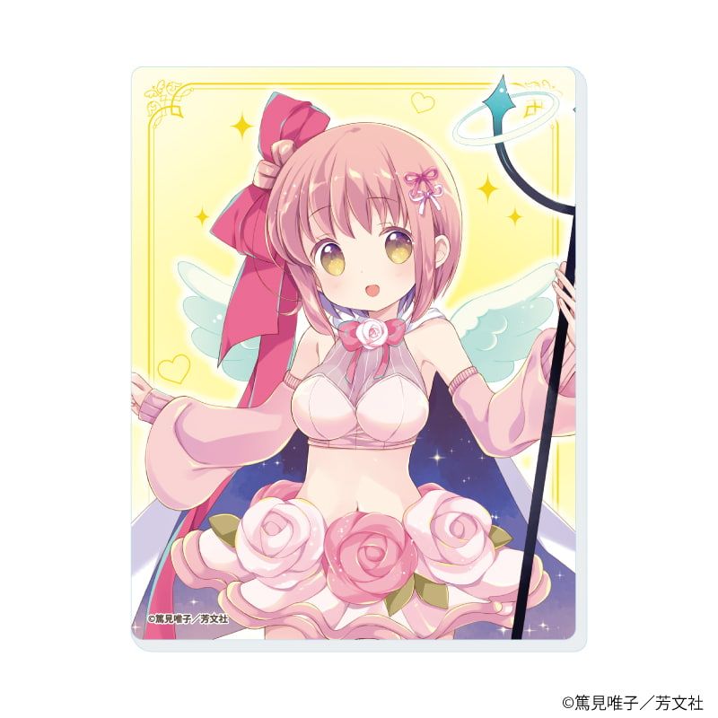 アクリルカード「スロウスタート」01/天使&悪魔ver. ブラインド(6種)(描き下ろしイラスト)