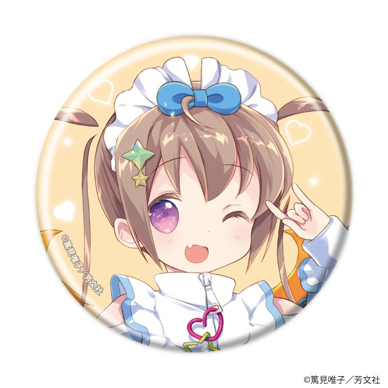缶バッジ「スロウスタート」03/天使&悪魔ver. ブラインド(6種)(描き下ろしイラスト)