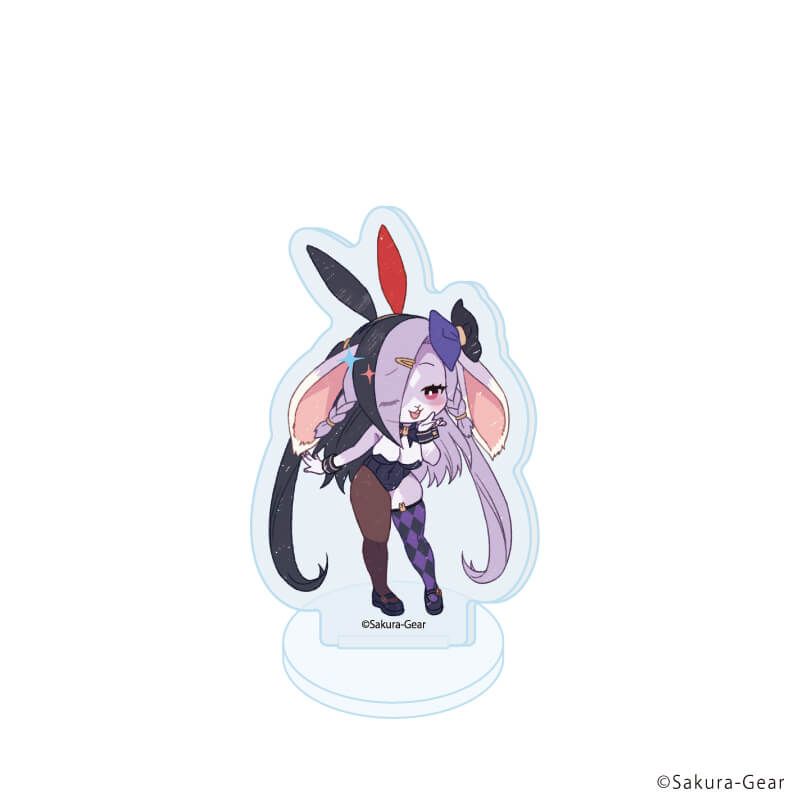 アクリルぷちスタンド「Bunnimals -バニーガール・アニマルズ-」01/ブラインド(5種)(レトロアートイラスト)