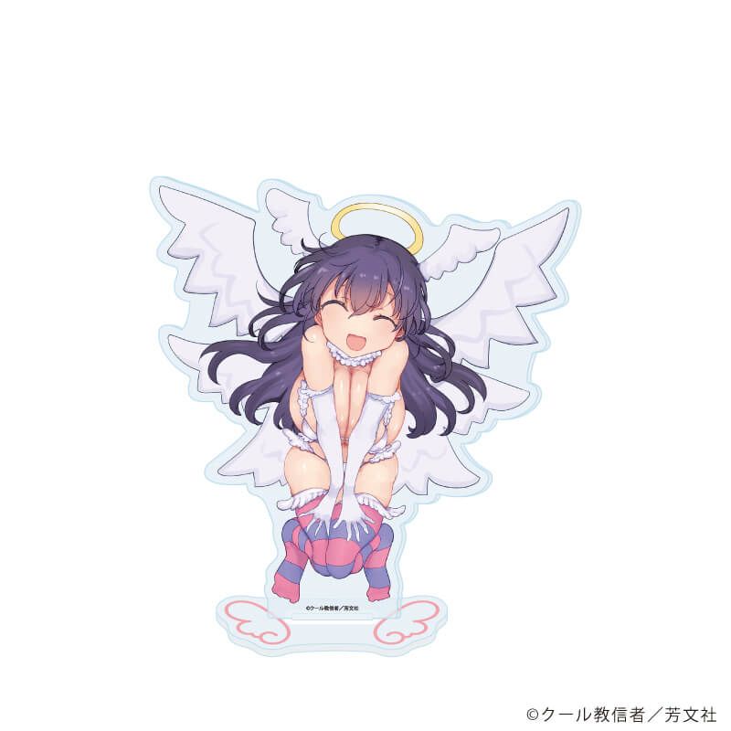 アクリルスタンド「小森さんは断れない！」01/小森しゅり 天使ver.(描き下ろしイラスト)