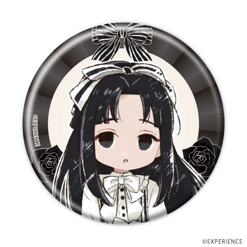 缶バッジ「死印」02/ゴシックストライプver. コンプリートセット(全7種)(グラフアートイラスト)