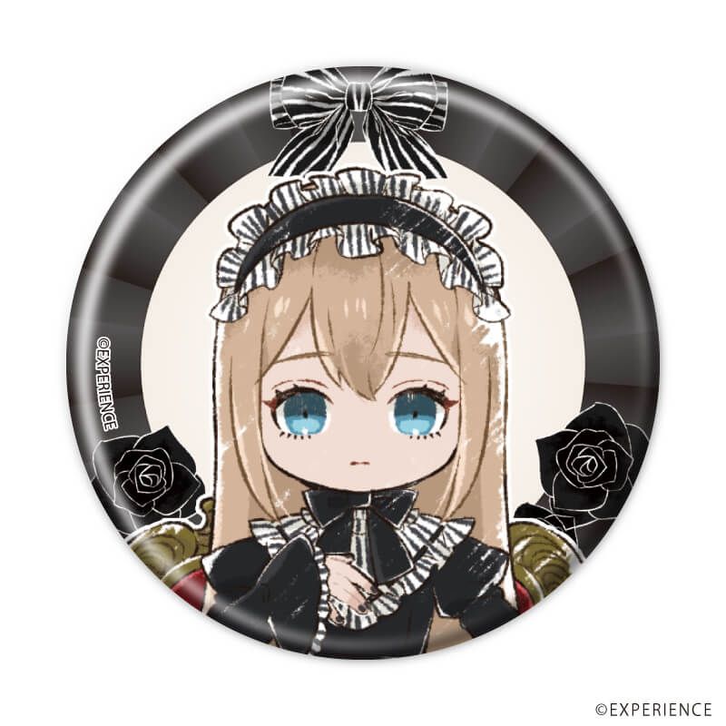 缶バッジ「死印」01/ゴシックストライプver. コンプリートセット(全7種)(グラフアートイラスト)