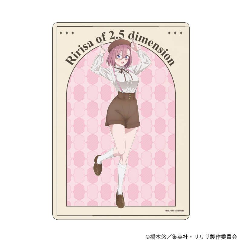 キャラクリアケース「2.5次元の誘惑」27/天乃リリサ ベレー×サスペンダーver.(描き下ろしイラスト)