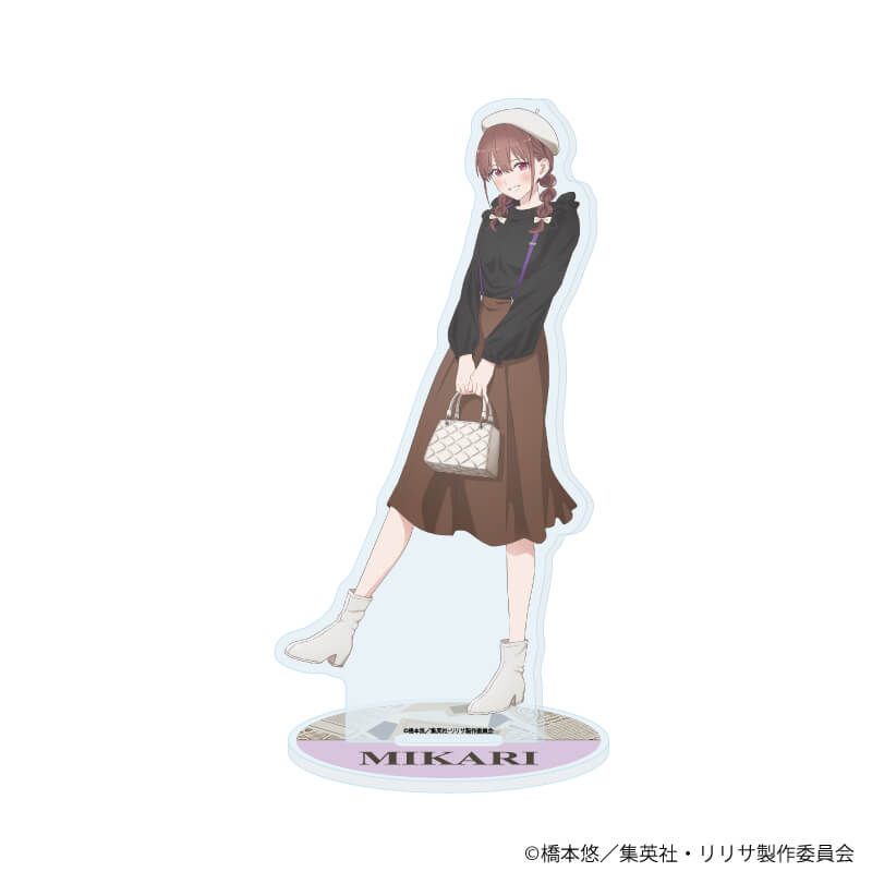 アクリルスタンド「2.5次元の誘惑」22/橘美花莉 ベレー×サスペンダーver.(描き下ろしイラスト)