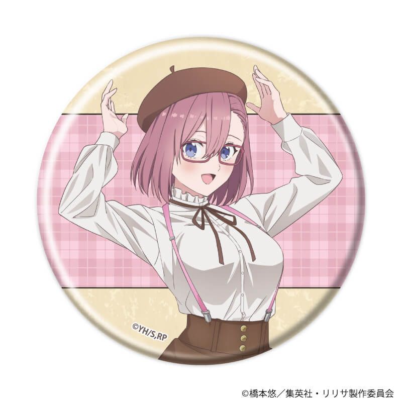 缶バッジ「2.5次元の誘惑」13/ベレー×サスペンダーver. コンプリートセット(全8種)(描き下ろしイラスト)