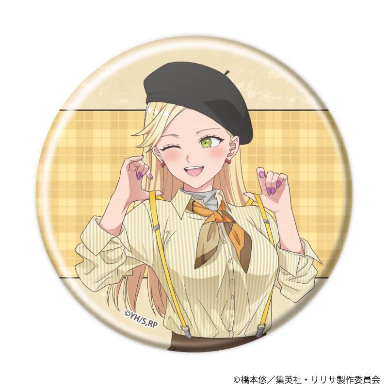 缶バッジ「2.5次元の誘惑」13/ベレー×サスペンダーver. コンプリートセット(全8種)(描き下ろしイラスト)