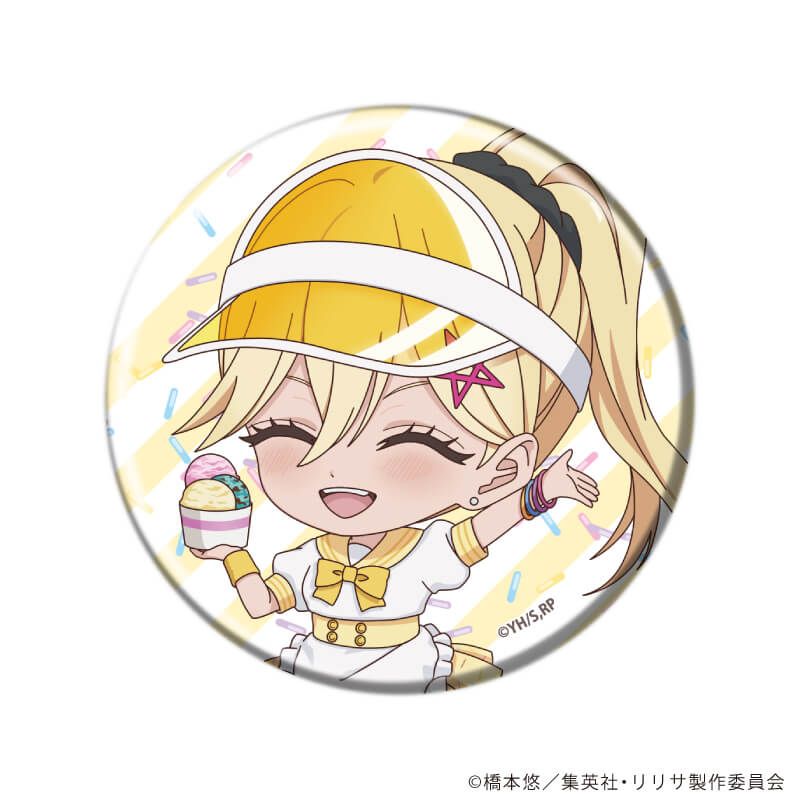 缶バッジ「2.5次元の誘惑」12/アイスパーラーver. コンプリートセット(全6種)(ミニキャライラスト)