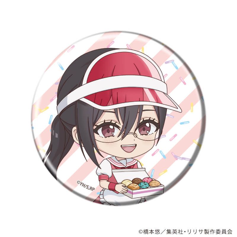 缶バッジ「2.5次元の誘惑」12/アイスパーラーver. コンプリートセット(全6種)(ミニキャライラスト)