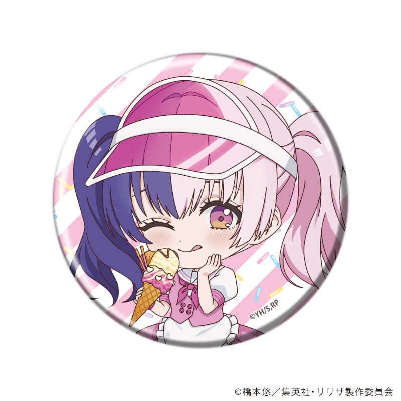 缶バッジ「2.5次元の誘惑」12/アイスパーラーver. コンプリートセット(全6種)(ミニキャライラスト)