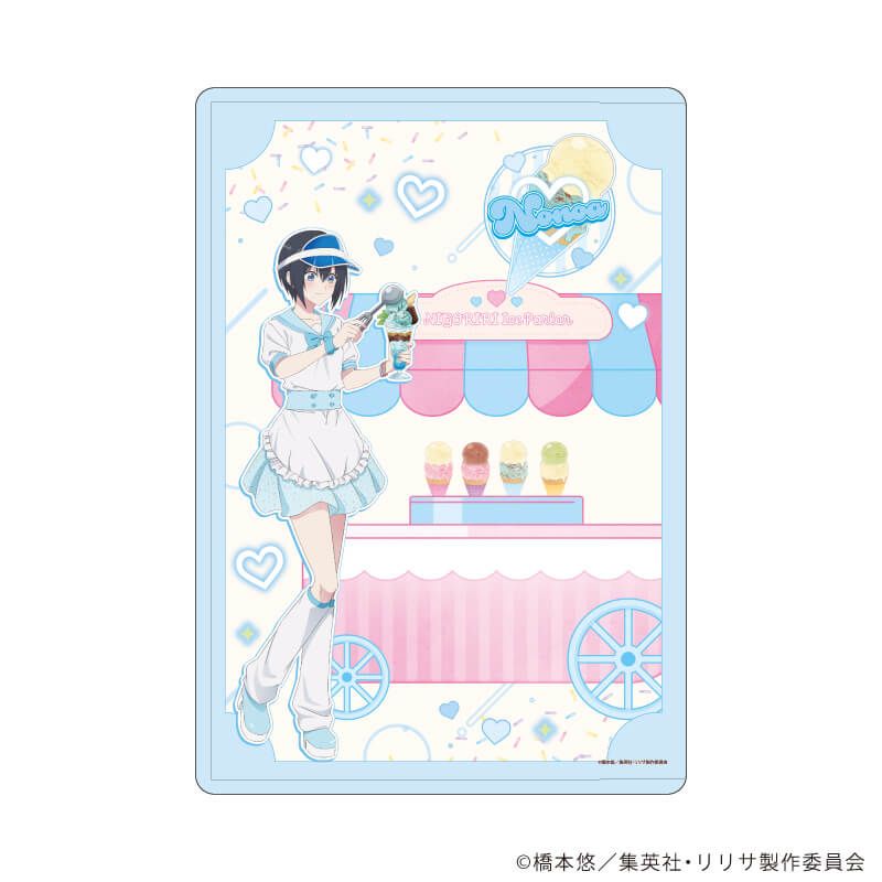 キャラクリアケース「2.5次元の誘惑」25/ノノア アイスパーラーver.(描き下ろしイラスト)