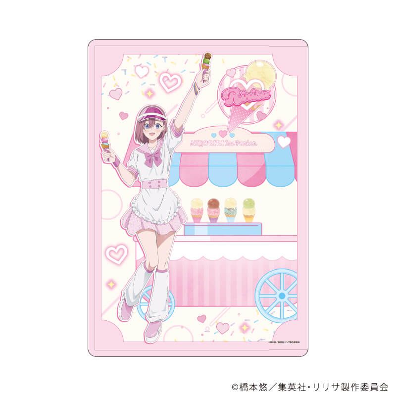 キャラクリアケース「2.5次元の誘惑」23/天乃リリサ アイスパーラーver.(描き下ろしイラスト)