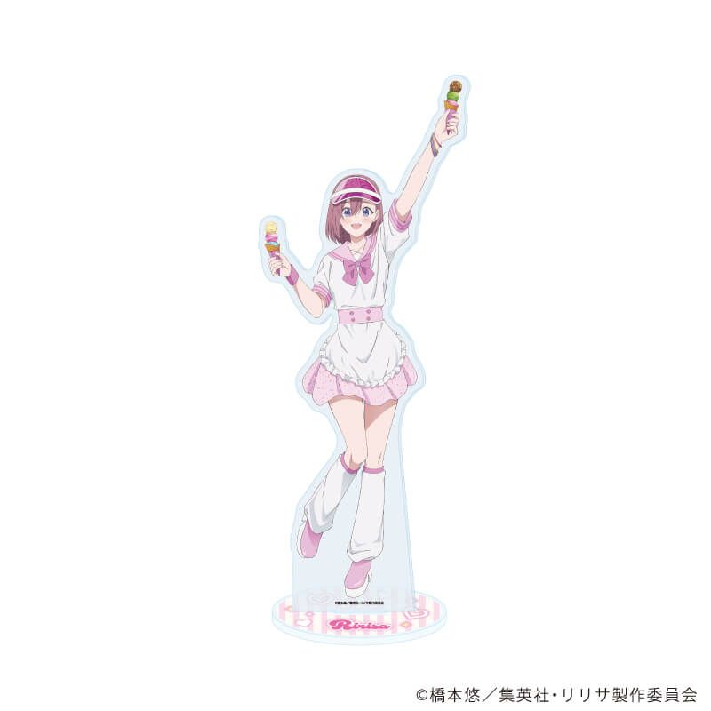BIGアクリルスタンド「2.5次元の誘惑」01/天乃リリサ アイスパーラーver.(描き下ろしイラスト)