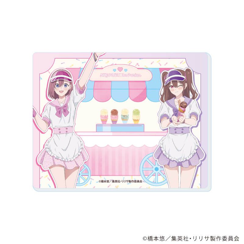 アクリルカード「2.5次元の誘惑」05/アイスパーラーver. コンプリートセット(全6種)(描き下ろしイラスト)