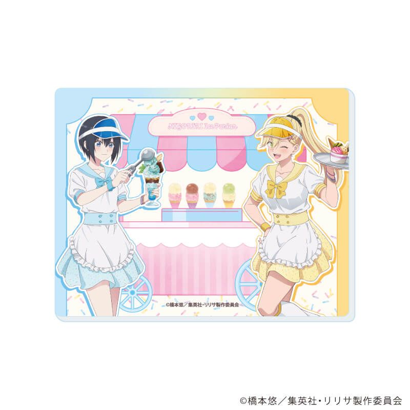 アクリルカード「2.5次元の誘惑」05/アイスパーラーver. コンプリートセット(全6種)(描き下ろしイラスト)