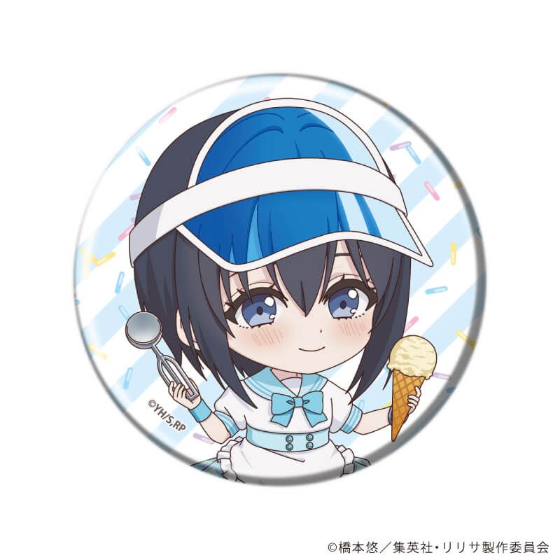 缶バッジ「2.5次元の誘惑」12/アイスパーラーver. ブラインド(6種)(ミニキャライラスト)