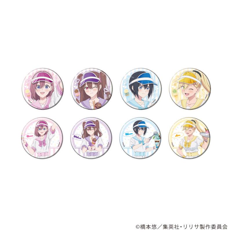 缶バッジ「2.5次元の誘惑」11/アイスパーラーver. ブラインド(8種)(描き下ろしイラスト)