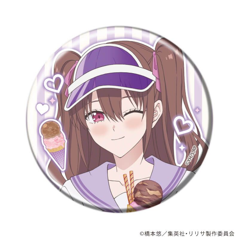 缶バッジ「2.5次元の誘惑」11/アイスパーラーver. ブラインド(8種)(描き下ろしイラスト)