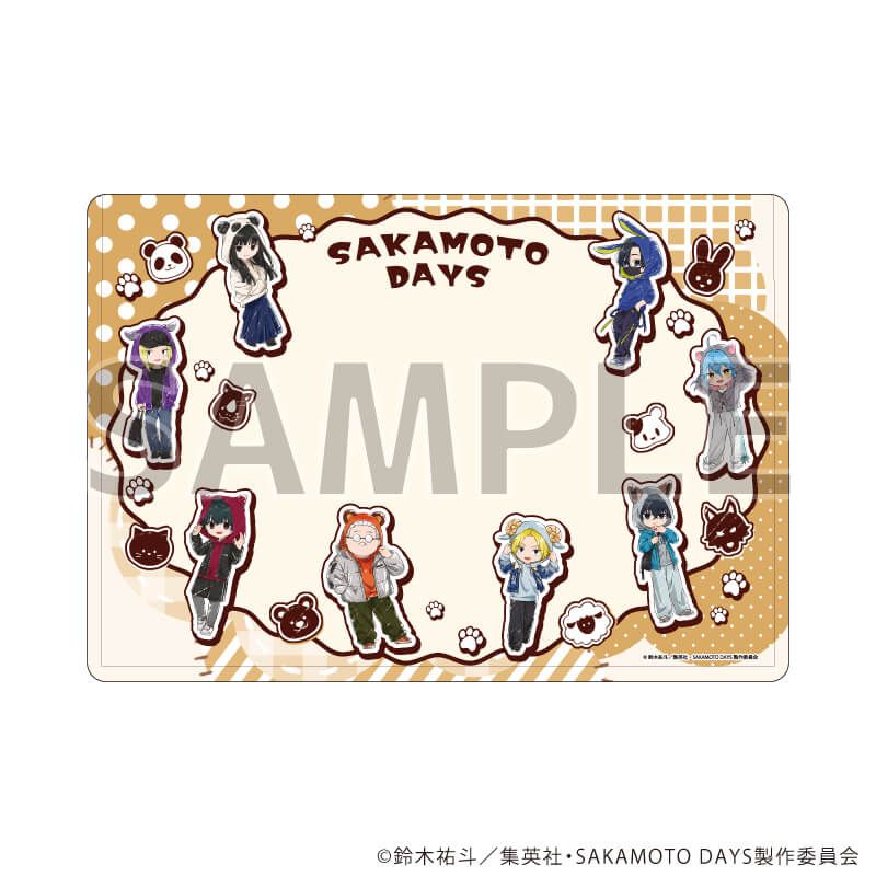 キャラクリアケース「SAKAMOTO DAYS」13/動物パーカーver.(グラフアートイラスト)