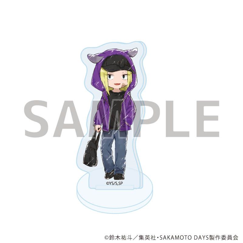 アクリルぷちスタンド「SAKAMOTO DAYS」13/動物パーカーver. コンプリートセット(全8種)(グラフアートイラスト)