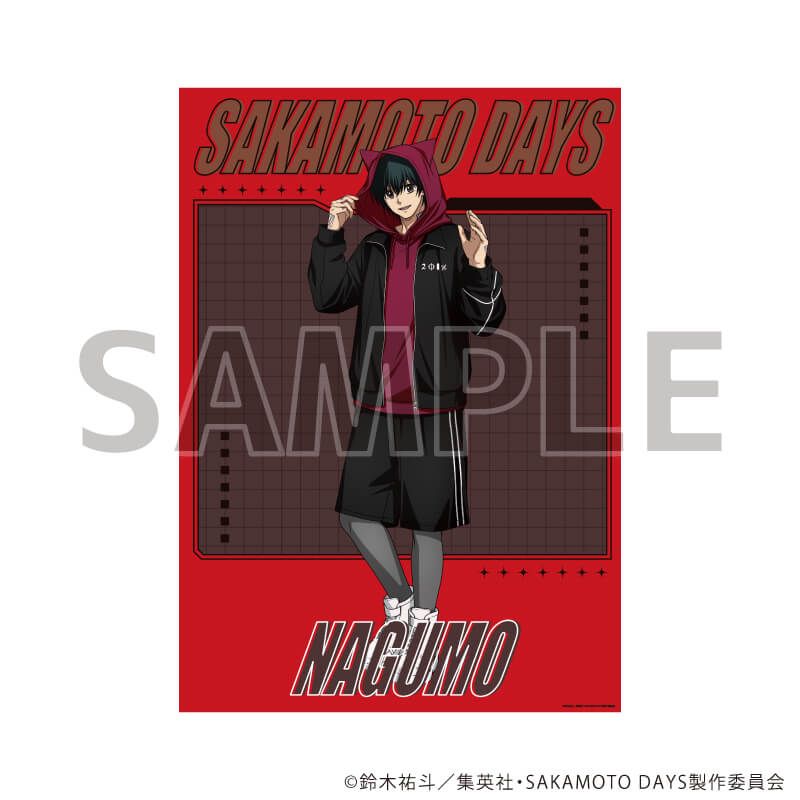 A3クリアポスター「SAKAMOTO DAYS」14/南雲 動物パーカーver.(描き下ろしイラスト)