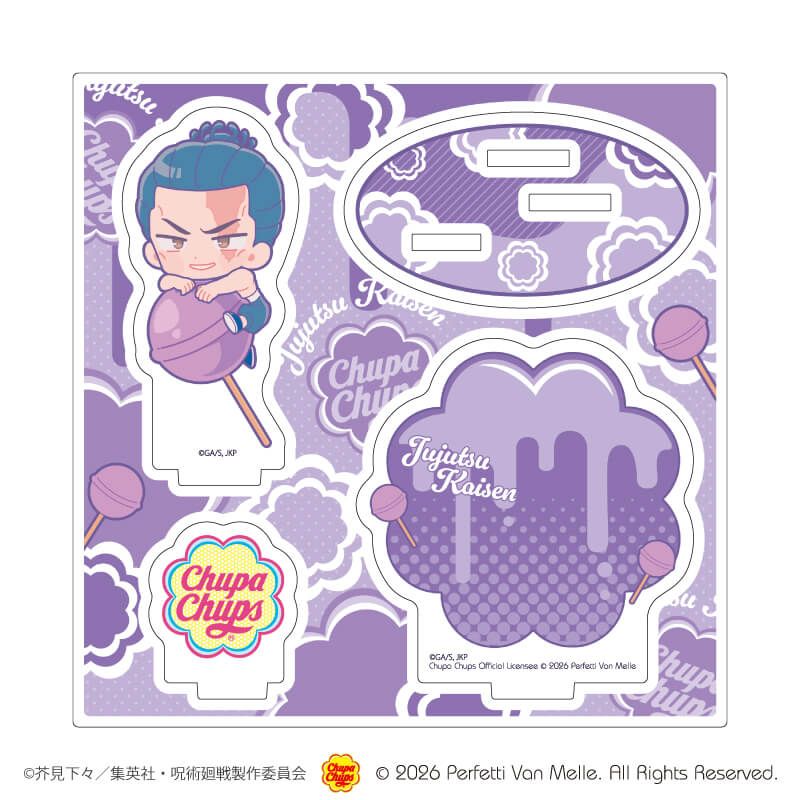 アクリルスタンドプレート「呪術廻戦×チュッパチャプス」07/東堂 葵(コラボイラスト)