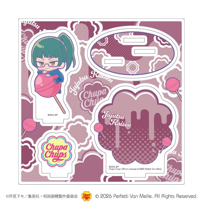 アクリルスタンドプレート「呪術廻戦×チュッパチャプス」04/禪院 真希(コラボイラスト)