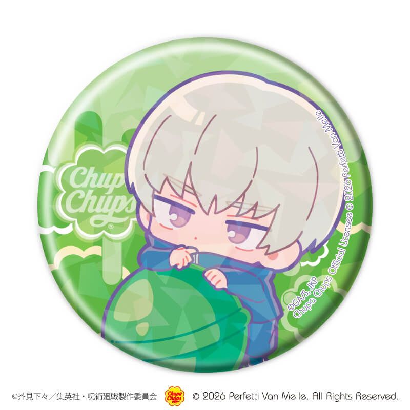 ホログラム缶バッジ(57mm)「呪術廻戦×チュッパチャプス」01/コンプリートセット(全10種)(コラボイラスト)