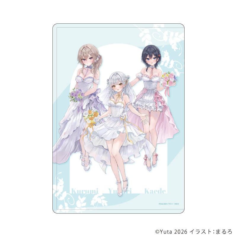 キャラクリアケース「お前ら早く結婚しろよっ！そう言われてる女子が３人いるんですけど？」01/集合デザイン(描き下ろしイラスト)