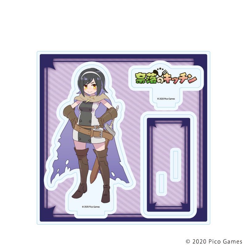 アクリルスタンドプレート「奈落のキッチン」02/ルキ(描き下ろしイラスト)