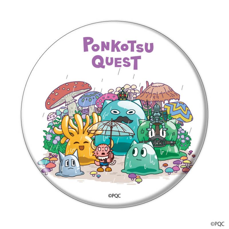 缶バッジ「ポンコツクエスト」05/コンプリートセット(全5種)(描き下ろしイラスト)