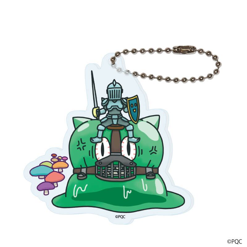 アクリルキーホルダー「ポンコツクエスト」04/ブラインド(5種)(描き下ろしイラスト)