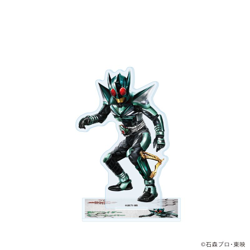 アクリルスタンド「仮面ライダーカブト」08/仮面ライダーキックホッパー(描き起こしイラスト)