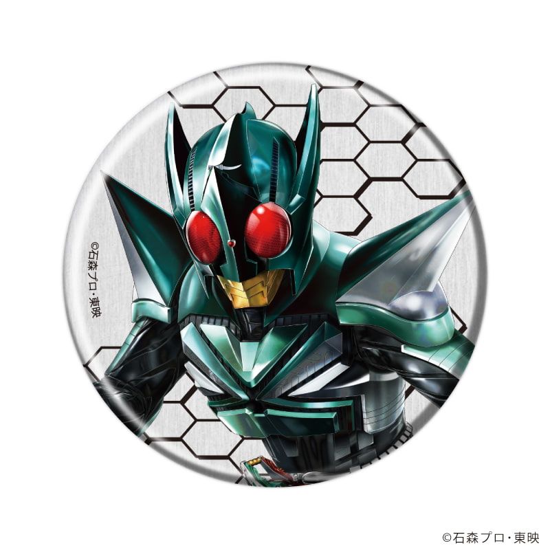 缶バッジ「仮面ライダーカブト」01/コンプリートセット(全9種)(描き起こしイラスト)