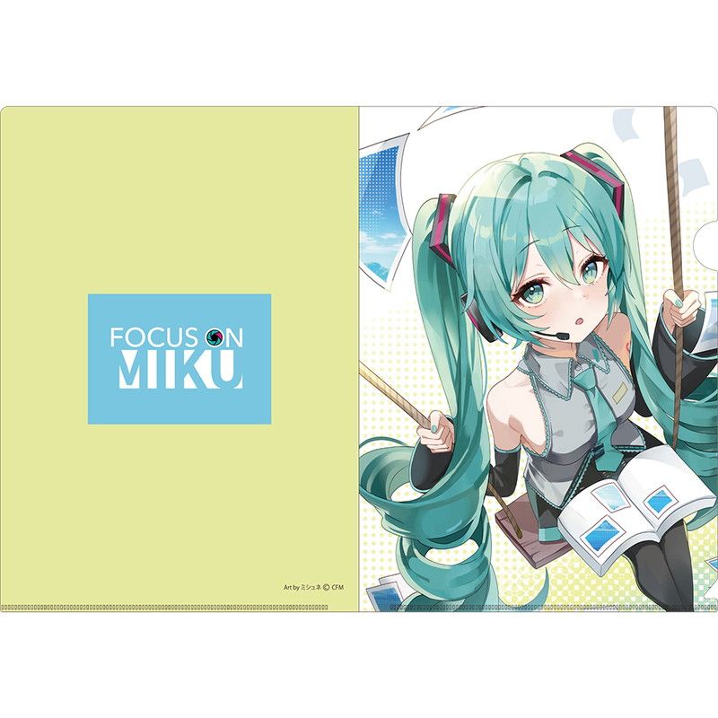 FOCUS ON MIKU クリアファイル ミシュネ