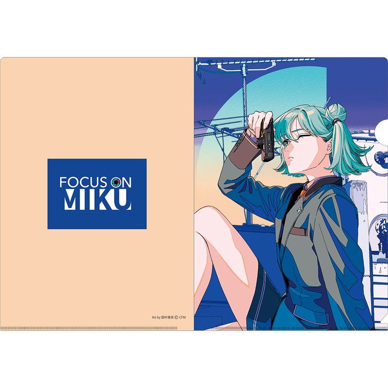 FOCUS ON MIKU クリアファイル 田中寛崇