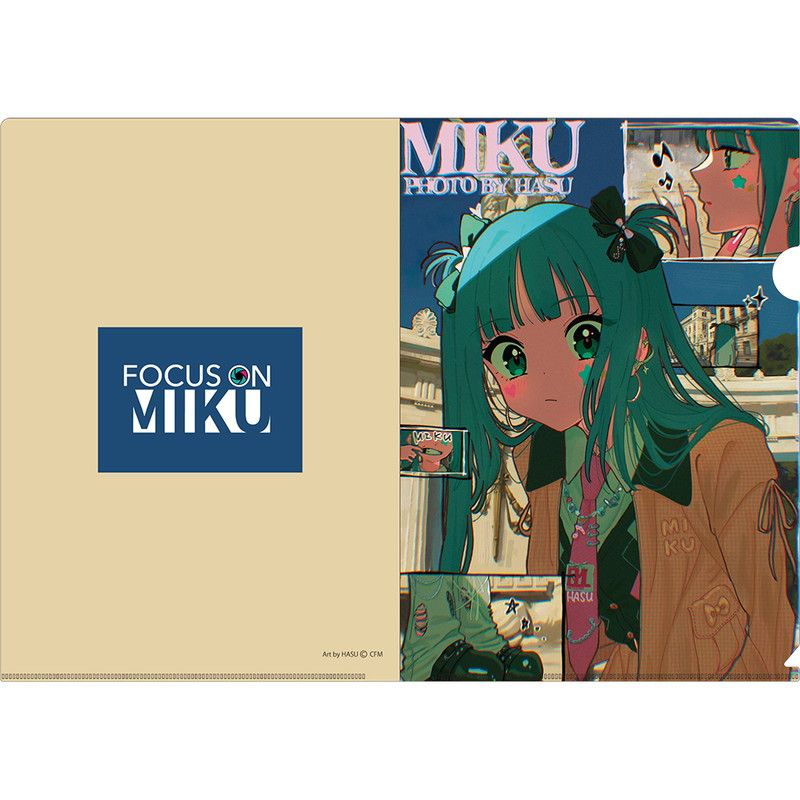 FOCUS ON MIKU クリアファイル HASU