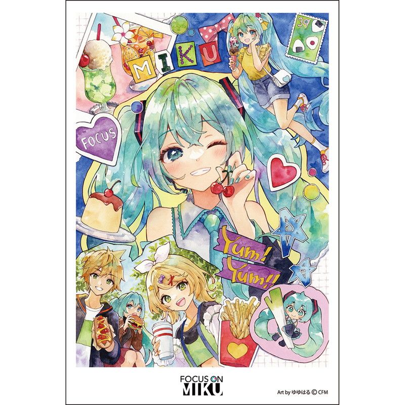 FOCUS ON MIKU ポストカード ゆゆはる