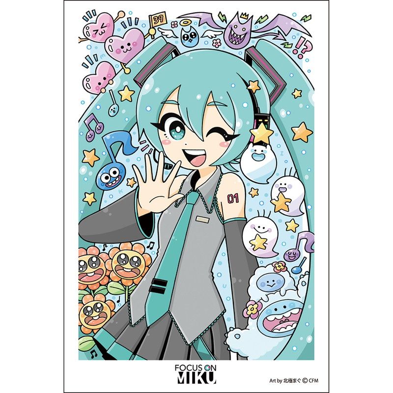FOCUS ON MIKU ポストカード 北極まぐ