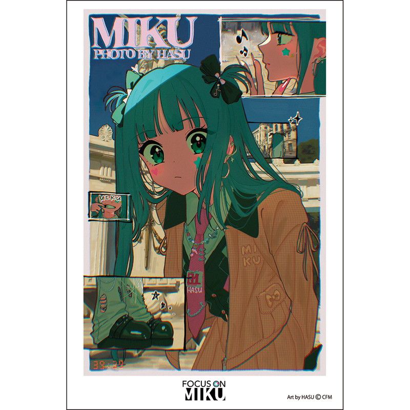FOCUS ON MIKU ポストカード HASU