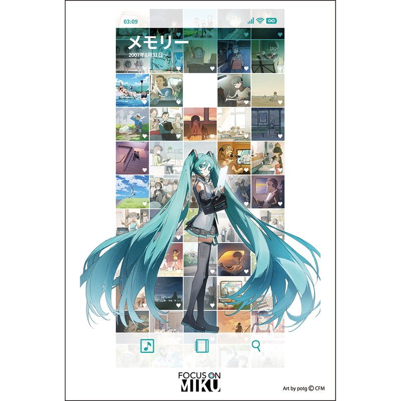 FOCUS ON MIKU ポストカード potg