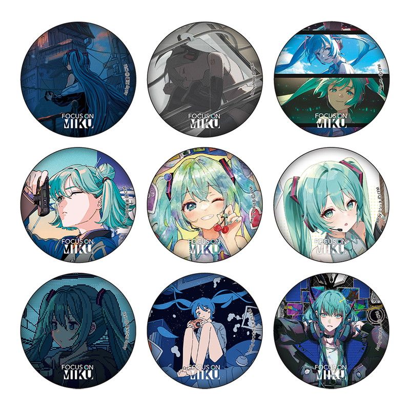 FOCUS ON MIKU トレーディング缶バッジ[グループＢ]