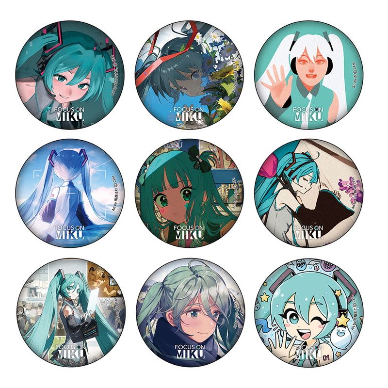 FOCUS ON MIKU トレーディング缶バッジ[グループＡ]