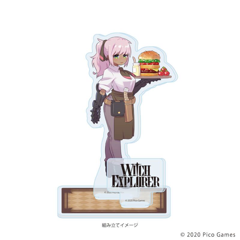 アクリルスタンドプレート「WITCH EXPLORER」02/ドール(描き下ろしイラスト)