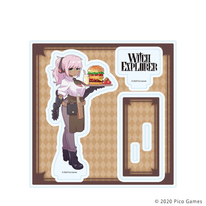 アクリルスタンドプレート「WITCH EXPLORER」02/ドール(描き下ろしイラスト)