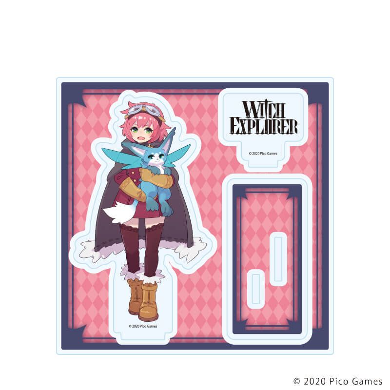 アクリルスタンドプレート「WITCH EXPLORER」01/ティア(描き下ろしイラスト)