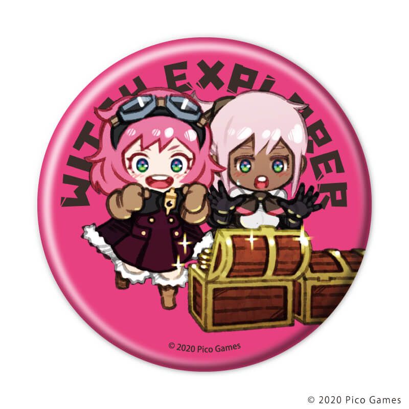 缶バッジ「WITCH EXPLORER」01/ブラインド(6種)(公式&描き下ろし