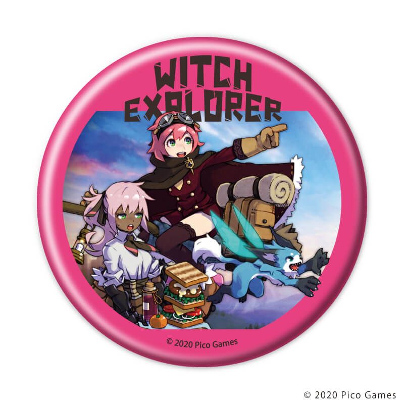 缶バッジ「WITCH EXPLORER」01/ブラインド(6種)(公式&描き下ろし
